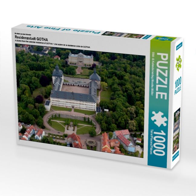 Produktbild: Ein Motiv aus dem Kalender Residenzstadt GOTHA (Puzzle)