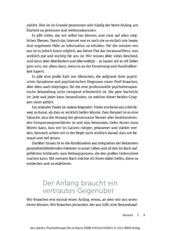 Produktbild: Psychotherapie f&uuml;r zu Hause