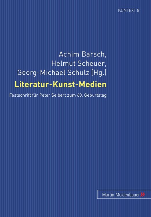Produktbild: Literatur-Kunst-Medien