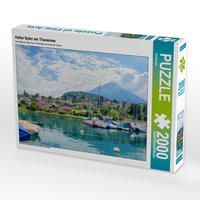 Produktbild: CALVENDO Puzzle Hafen Spiez am Thunersee 2000 Teile Lege-Gr&ouml;&szlig;e 90 x 67 cm Foto-Puzzle Bild von SusaZoom