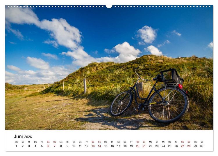 Produktbild: Langeoog &ndash; Ein Herbst auf der Insel des Lebens (Wandkalender 2026 DIN A2 quer), CALVENDO Monatskalender