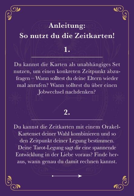 Produktbild: Kartenbox: Perfect Timing &ndash; Zeitkarten