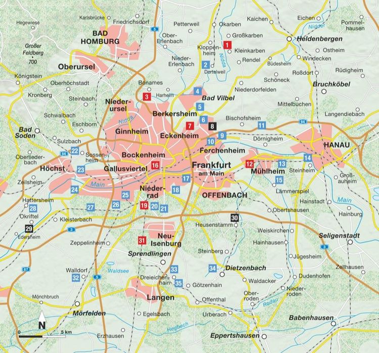 Produktbild: Waldpfade Frankfurt