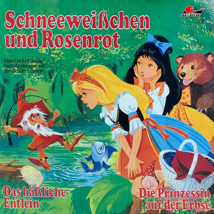 Produktbild: M&auml;rchenh&ouml;rspiele nach Andersen und den Br&uuml;dern Grimm, Schneewei&szlig;chen und Rosenrot, Das h&auml;&szlig;liche Entlein, Die Prinzessin auf der Erbse