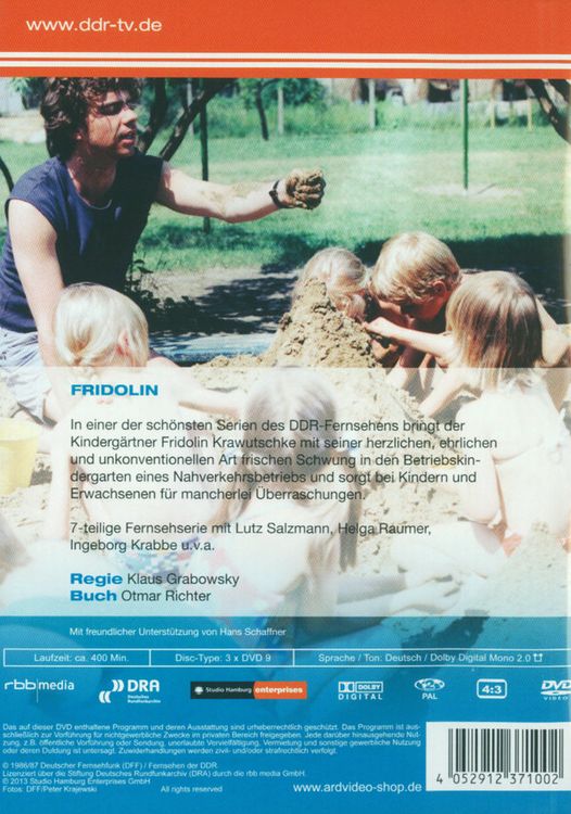 Produktbild: Fridolin - DDR TV-Archiv [3 DVDs]