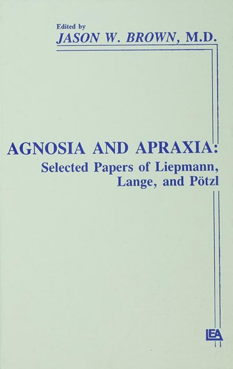 Produktbild: Agnosia and Apraxia
