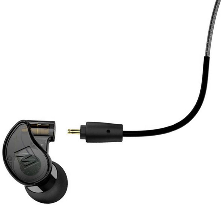 Produktbild: MEE audio M6 PRO In Ear Kopfh&ouml;rer kabelgebunden Schwarz Headset, Schwei&szlig;resistent