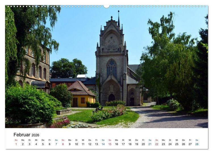 Produktbild: KLOSTER PFORTA (Wandkalender 2026 DIN A2 quer), CALVENDO Monatskalender