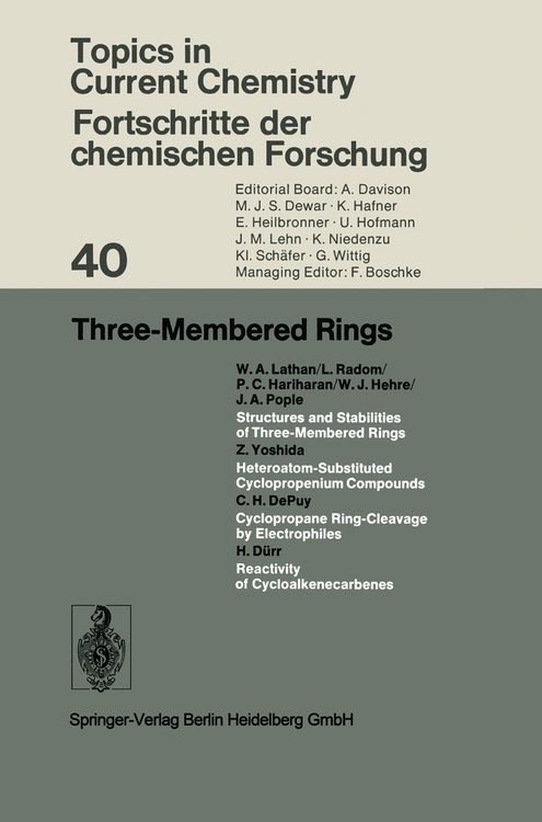 Produktbild: Three-Membered Rings