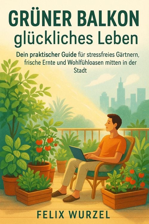 Produktbild: Gr&uuml;ner Balkon, gl&uuml;ckliches Leben