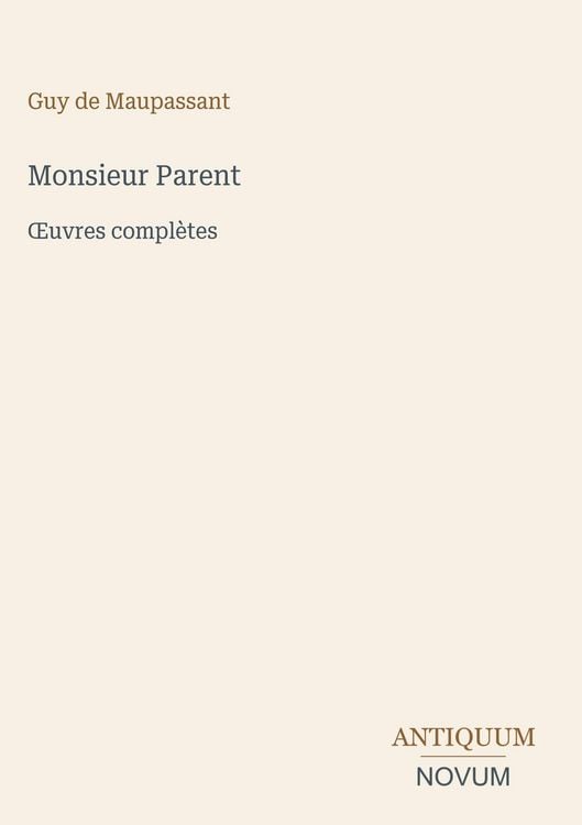 Produktbild: Monsieur Parent