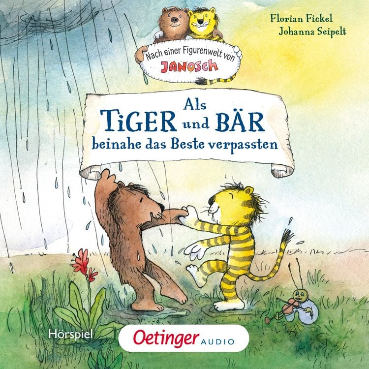 Produktbild: Nach einer Figurenwelt von Janosch. Als Tiger und B&auml;r beinahe das Beste verpassten