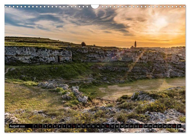 Produktbild: Matera (Wandkalender 2026 DIN A3 quer), CALVENDO Monatskalender