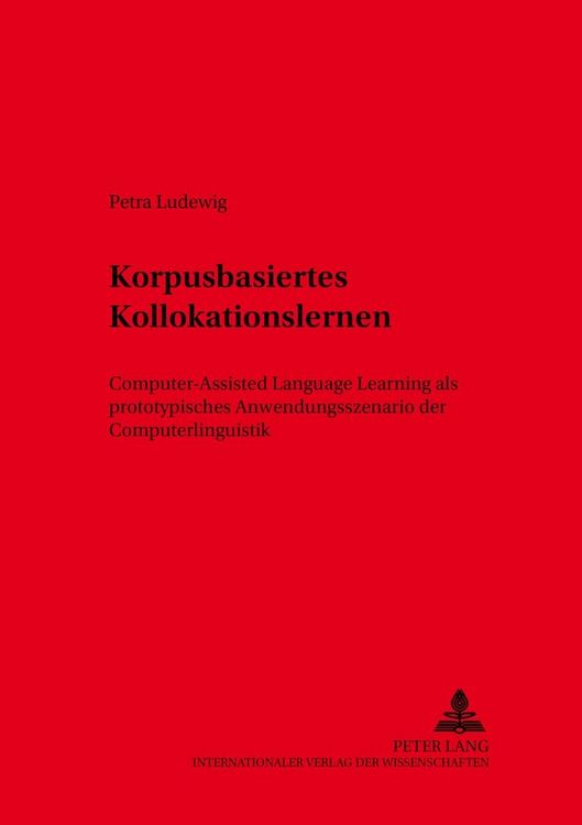 Produktbild: Korpusbasiertes Kollokationslernen