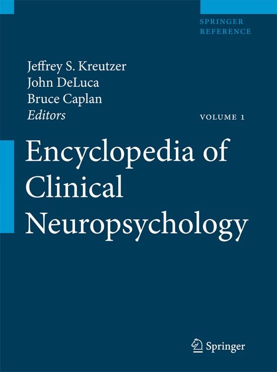 Produktbild: Encyclopedia of Clinical Neuropsychology