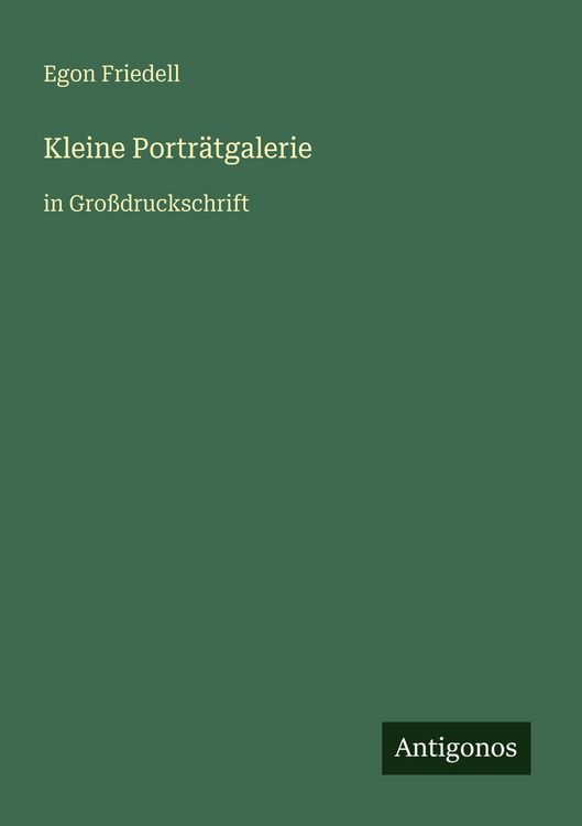 Produktbild: Kleine Portr&auml;tgalerie