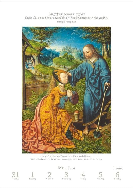 Produktbild: Kunst Wochen-Kulturkalender 2027 - 53 Meisterwerke der Malerei