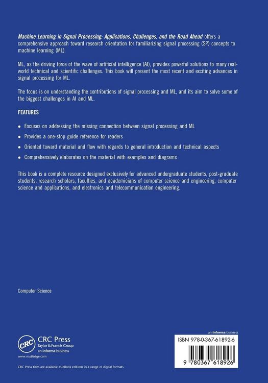 Produktbild: Machine Learning in Signal Processing