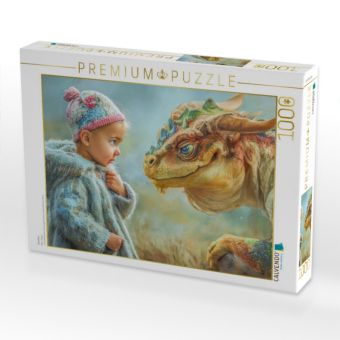 Produktbild: CALVENDO Puzzle Drachen | 1000 Teile Lege-Gr&ouml;&szlig;e 64x48cm Foto-Puzzle f&uuml;r gl&uuml;ckliche Stunden
