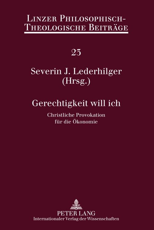 Produktbild: Gerechtigkeit will ich