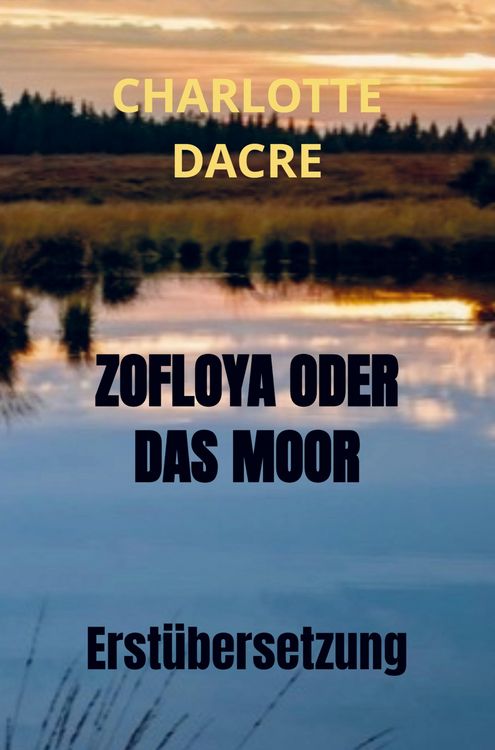 Produktbild: Zofloya Oder das Moor