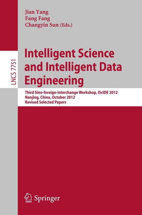 Produktbild: Intelligent Science and Intelligent Data Engineering