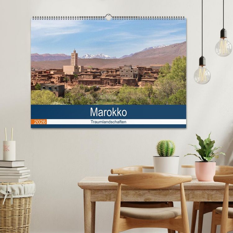 Produktbild: Marokko Traumlandschaften (Wandkalender 2026 DIN A2 quer), CALVENDO Monatskalender