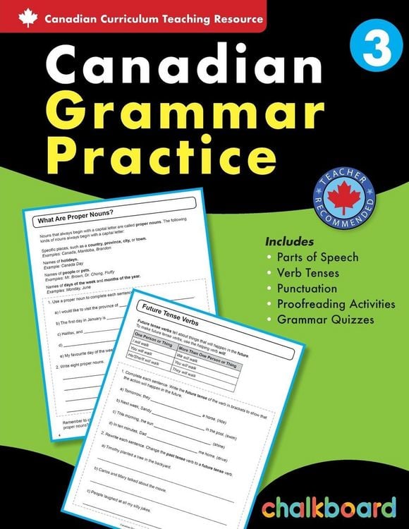 Produktbild: Canadian Grammar Practice Grade 3
