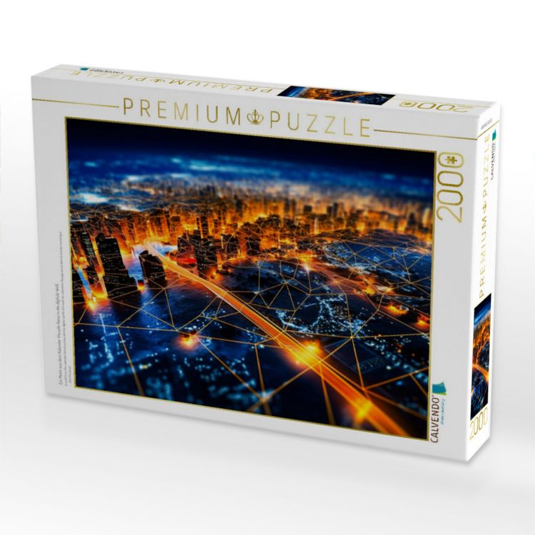 Produktbild: CALVENDO Puzzle Ein Motiv aus dem Kalender Visuelle Reise in die digitale Welt | 2000 Teile Lege-Gr&ouml;&szlig;e 90x67cm Foto-Puzzle f&uuml;r gl&uuml;ckliche Stunden
