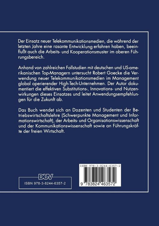 Produktbild: Kommunikation von F&uuml;hrungskr&auml;ften