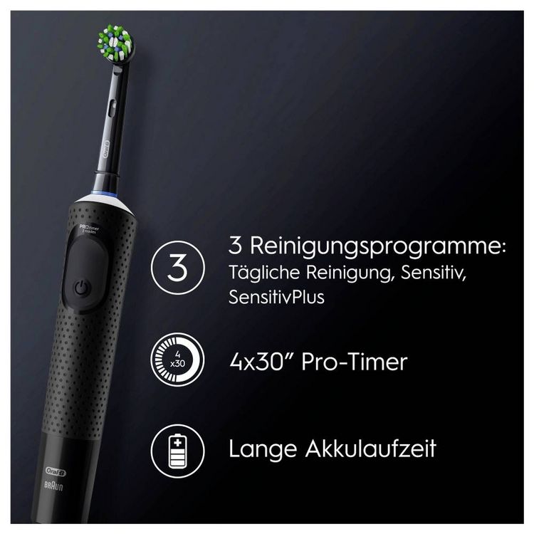 Produktbild: Oral-B Vitality Pro D103 Hangable 427063 Elektrische Zahnb&uuml;rste Schwarz