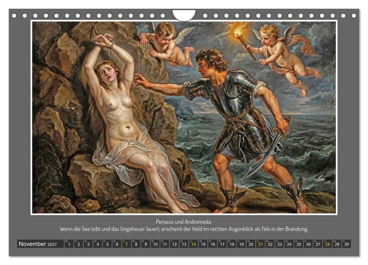 Produktbild: G&ouml;tterfunken und Leidenschaft (Wandkalender 2027 DIN A4 quer), CALVENDO Monatskalender