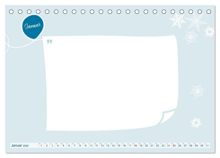 Produktbild: 12 x Motivation - Bastelkalender (Tischkalender 2026 DIN A5 quer), CALVENDO Monatskalender