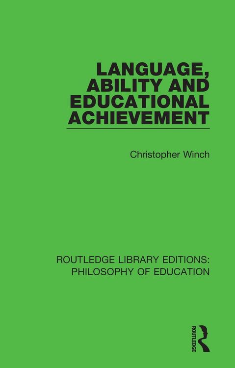 Produktbild: Language, Ability and Educational Achievement