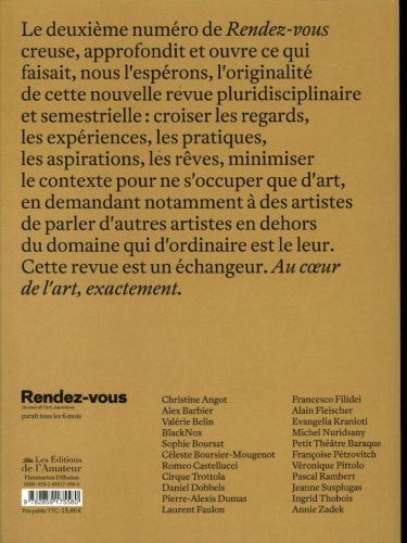 Produktbild: Rendez-vous : au coeur de l'art, exactement. No 2