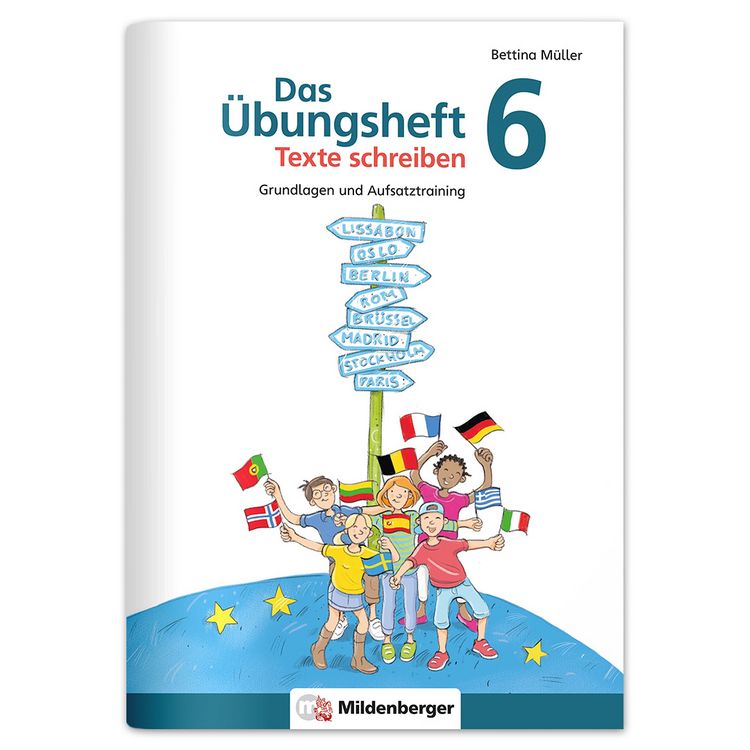 Produktbild: Das &Uuml;bungsheft Texte schreiben 6