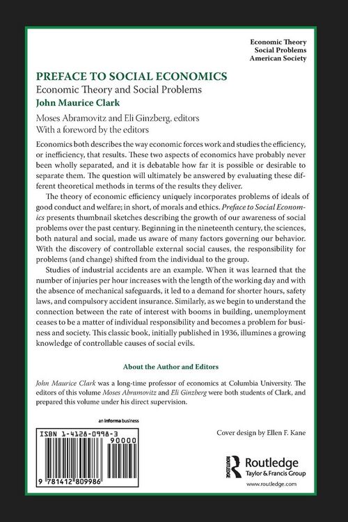 Produktbild: Preface to Social Economics
