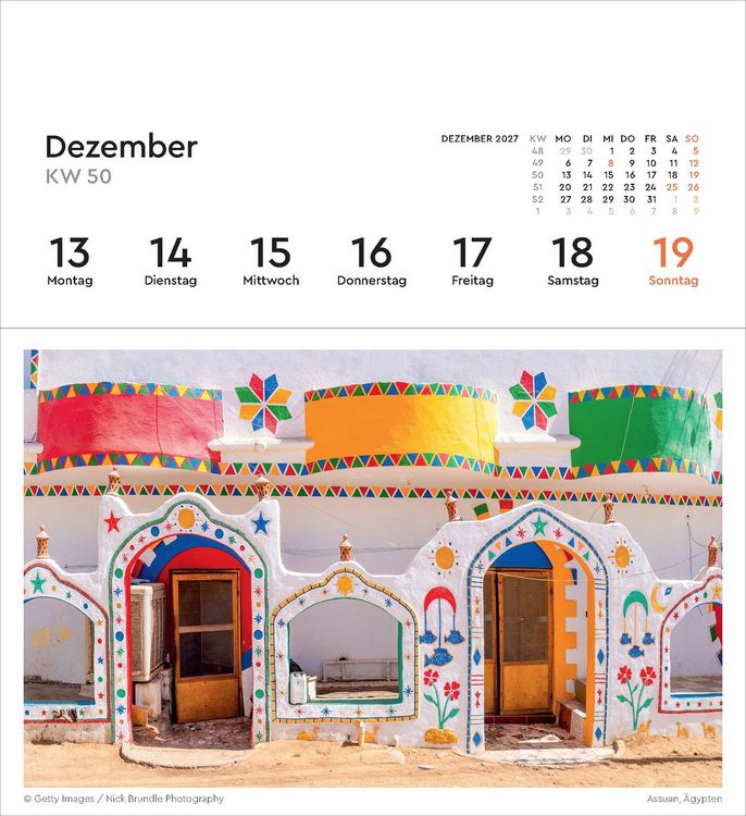 Produktbild: T&uuml;ren - KUNTH Postkartenkalender 2027