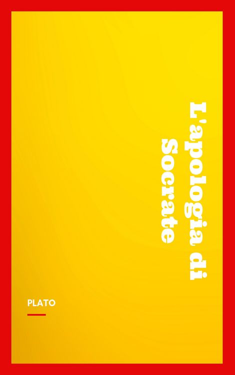 Produktbild: L'apologia di Socrate