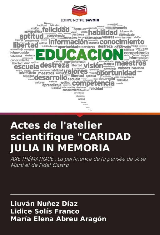Produktbild: Actes de l'atelier scientifique "CARIDAD JULIA IN MEMORIA