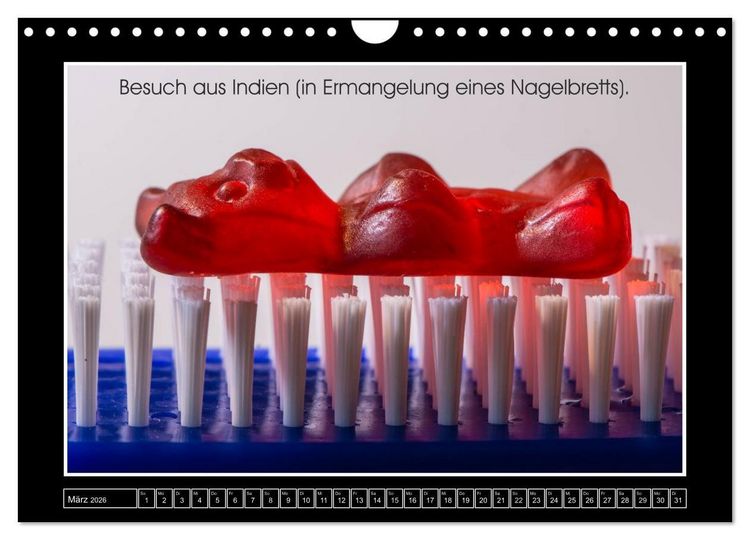 Produktbild: Wissenswertes aus der Welt der Gummib&auml;ren (Wandkalender 2026 DIN A4 quer), CALVENDO Monatskalender