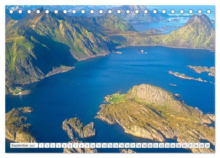 Produktbild: Naturlandschaften - Meisterwerke zwischen Himmel und Erde (Tischkalender 2027 DIN A5 quer), CALVENDO Monatskalender