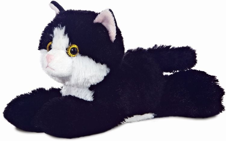 Aurora World Mini Flopsie Maynard Katze schwarz weiB 20 5cm kaufen Spielwaren