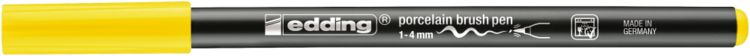 Produktbild: edding 4200 Porzellanpinselstift gelb