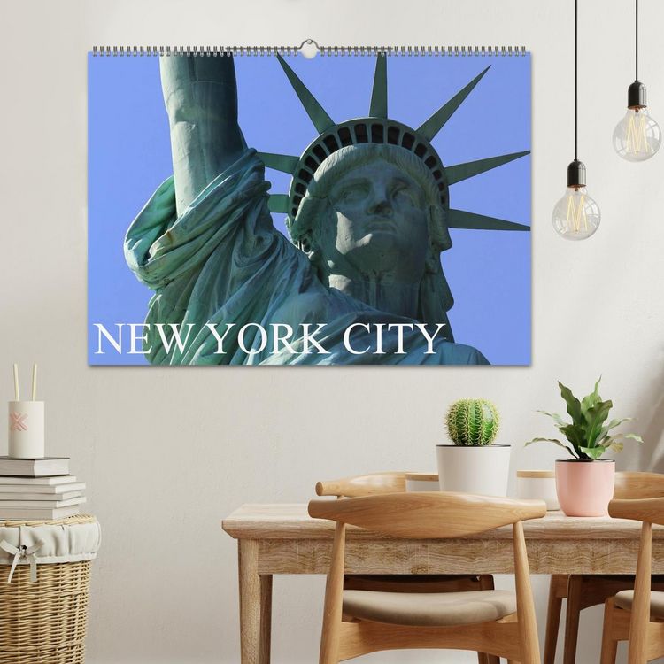 Produktbild: New York City (Wandkalender 2026 DIN A2 quer), CALVENDO Monatskalender