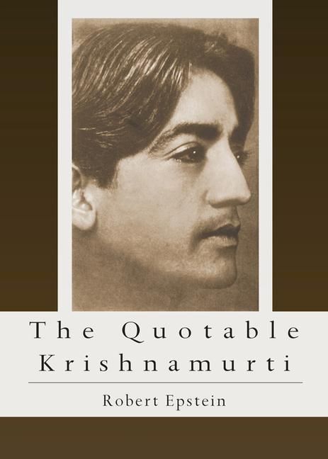 Produktbild: The Quotable Krishnamurti