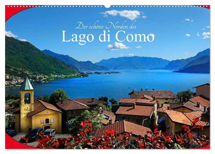 Produktbild: Der sch&ouml;ne Norden des Lago di Como (Wandkalender 2026 DIN A2 quer), CALVENDO Monatskalender