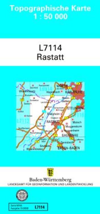 Bild vom Artikel Rastatt 1 : 50 000 vom Autor LGL
