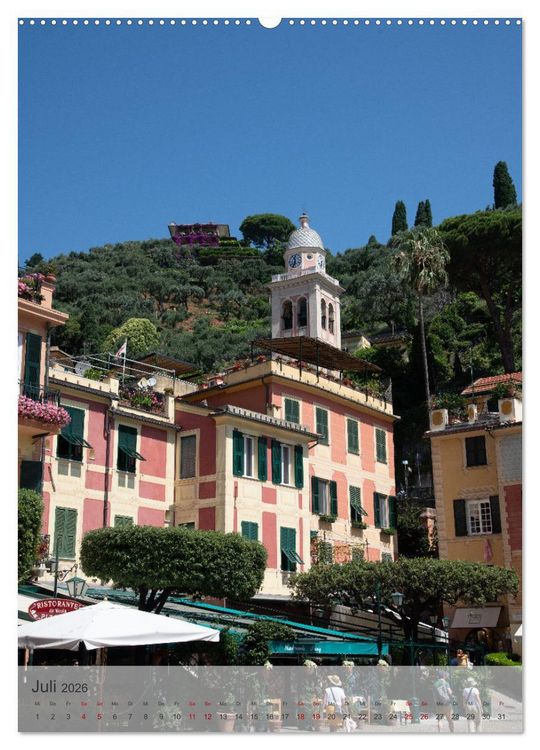 Produktbild: Portofino - Im Herzen der italienischen Riviera!! (Wandkalender 2026 DIN A2 hoch), CALVENDO Monatskalender