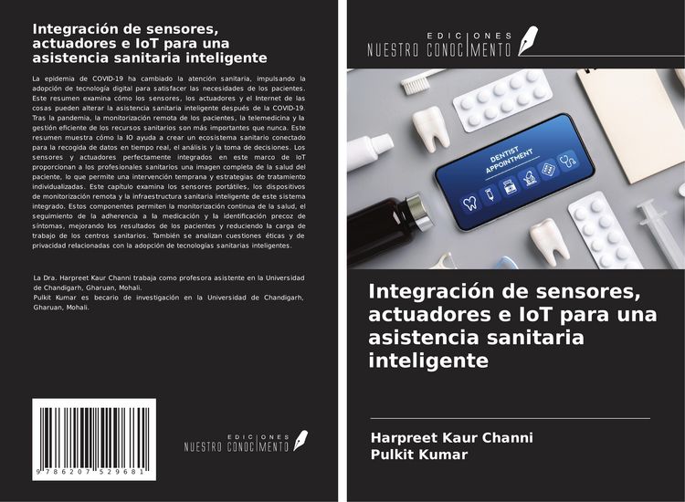 Produktbild: Integraci&oacute;n de sensores, actuadores e IoT para una asistencia sanitaria inteligente